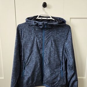 Kari Traa KT Ane Blue and Gray Hooded Jacket